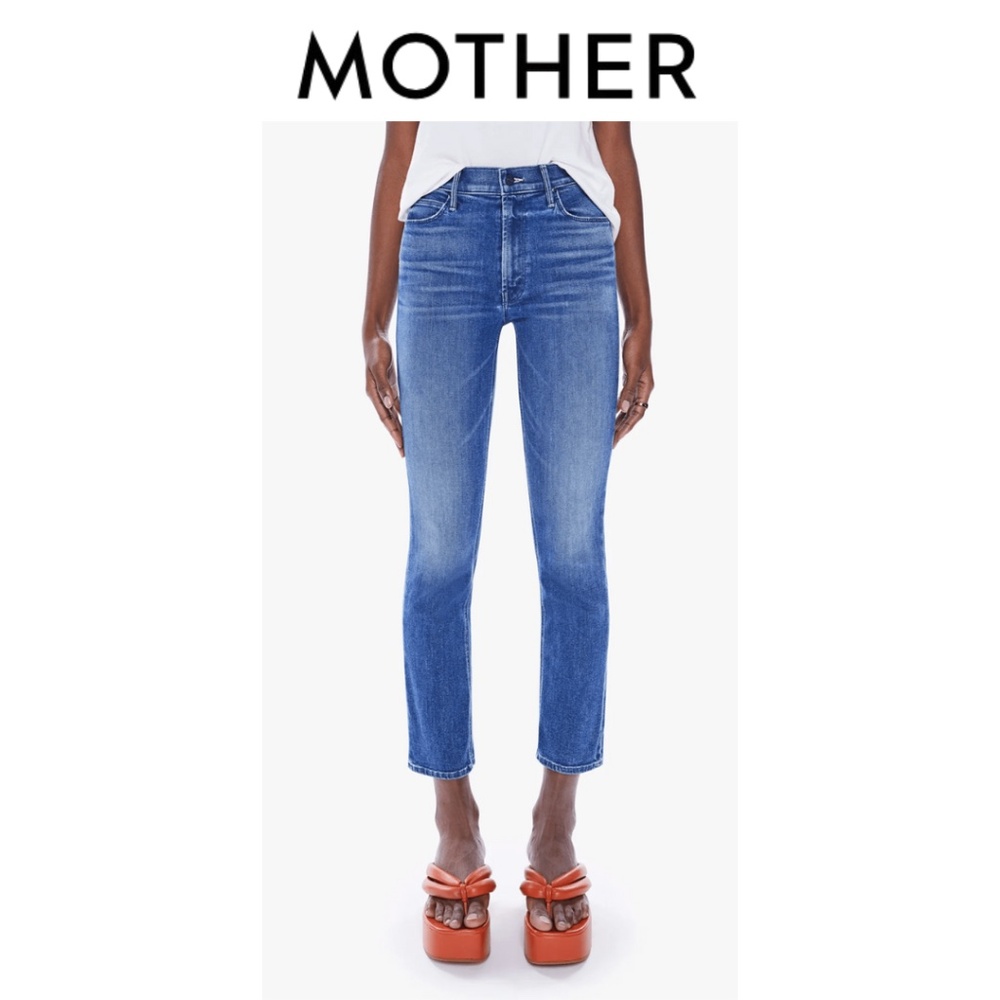 MOTHER The Mid Rise Dazzler Ankle Jeans